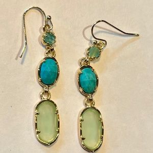 Kendra Scott long drop earrings